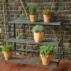 SIA Raunas Lauktehnika Faltbare Blumenbank Stahl