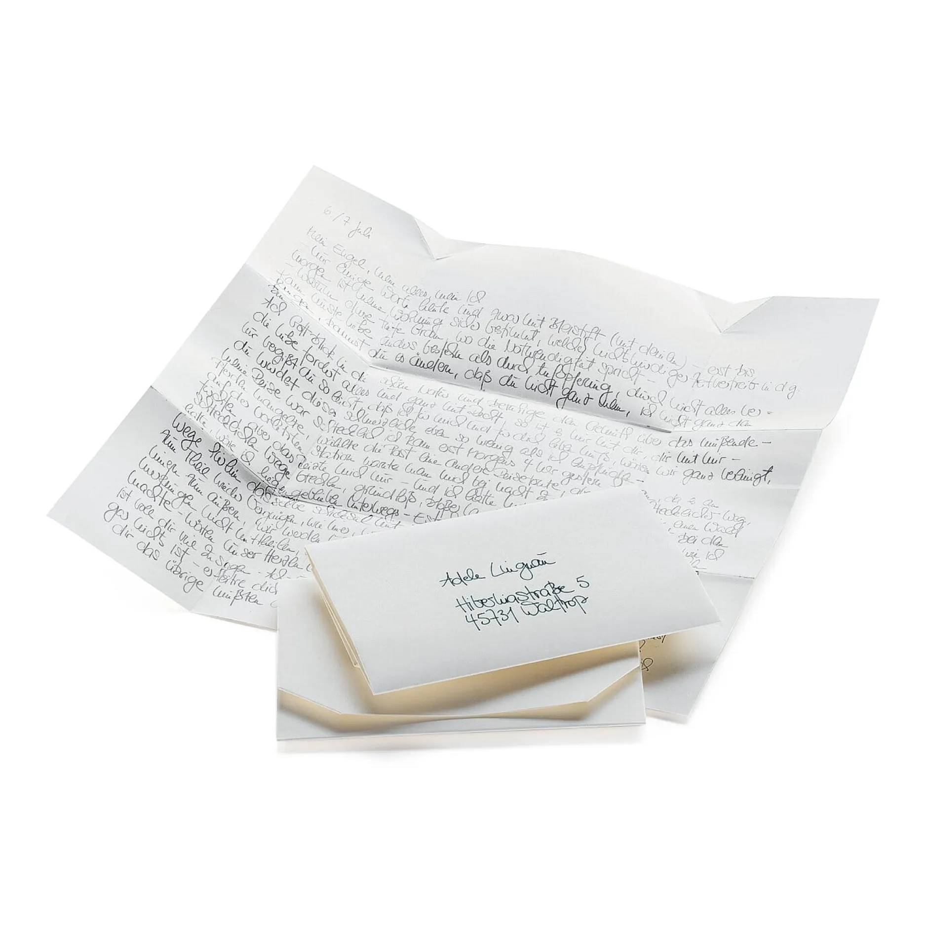 W Kröher Faltbriefe wendbar Sale