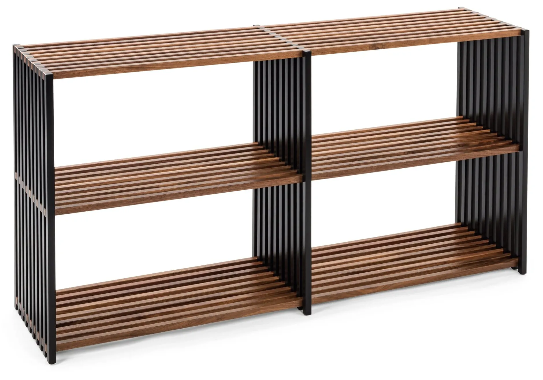 Joval Faltregal Nussbaum-Buche Schwarz Outlet