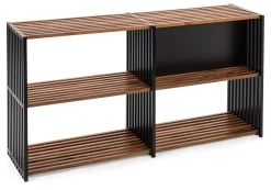 Joval Faltregal Nussbaum-Buche Schwarz Outlet