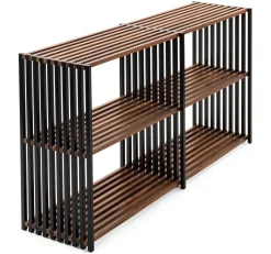 Joval Faltregal Nussbaum-Buche Schwarz Outlet