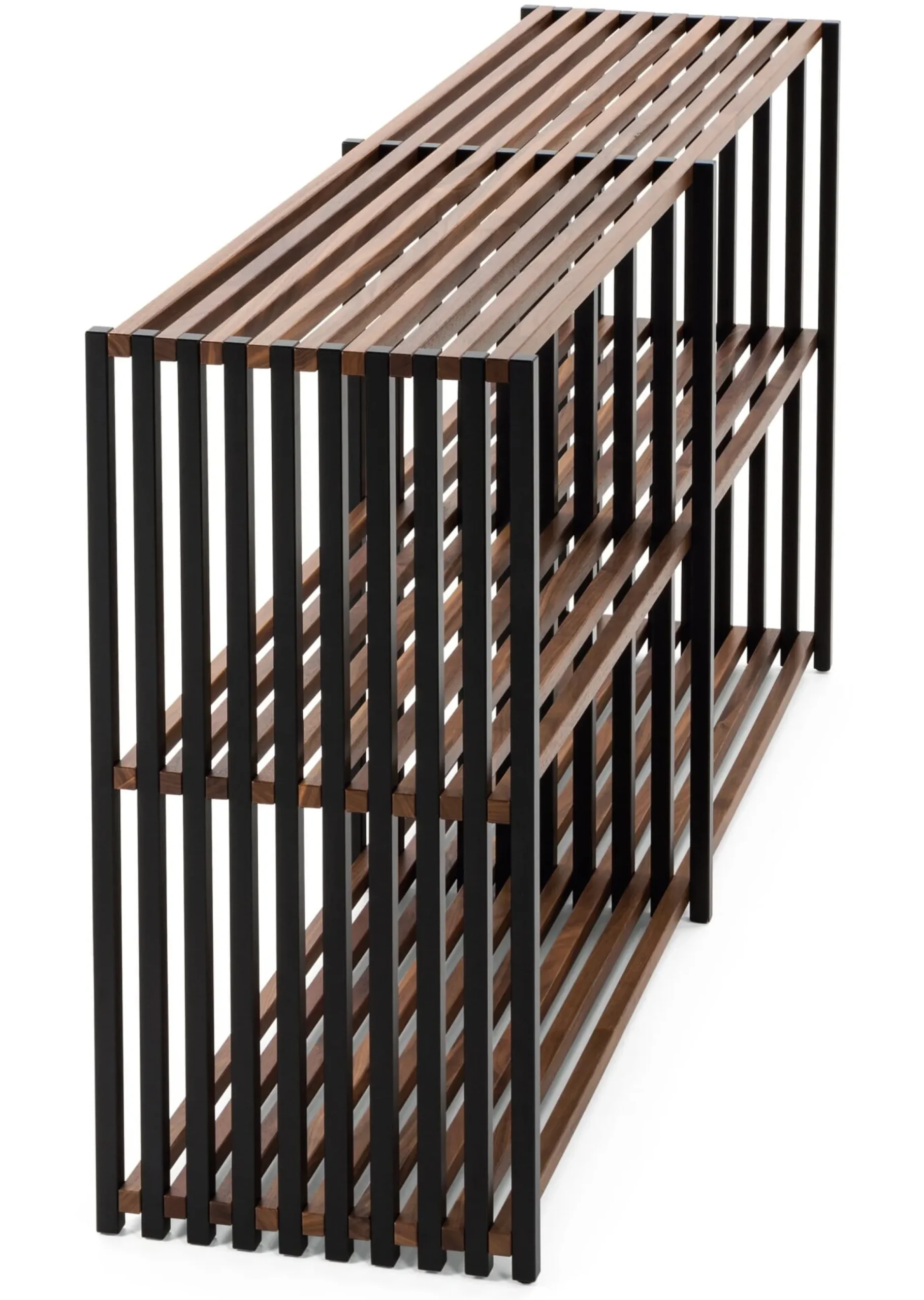 Joval Faltregal Nussbaum-Buche Schwarz Outlet