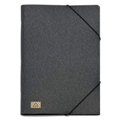 RNK Verlag 20-Fächer-Mappe Karton Schwarz Hot