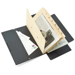 RNK Verlag 9-Fächer-Mappe Karton Schwarz Online