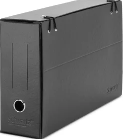 Sakk und Söhne Fächerordner Karton Schwarz New