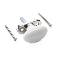 Mérigous Fensterolive Porzellan Weiß Hot