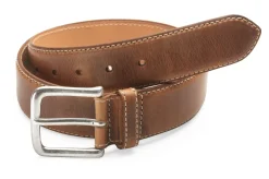 Kreis Ledermanufaktur Fettledergürtel Natur Braun Hot