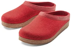 Haflinger Filzhausschuh Rot Best
