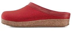 Haflinger Filzhausschuh Rot Best