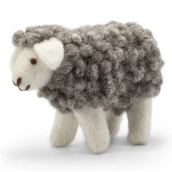 Én Gry & Sif Filz-Schaf stehend grau Discount