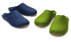 Haflinger Filzslipper Blau