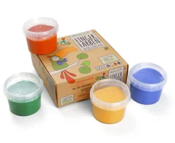 Neogrün Fingerfarben 4er-Set Grundfarben Online