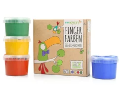 Neogrün Fingerfarben 4er-Set Grundfarben Online