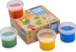 Neogrün Fingerfarben 4er-Set Grundfarben Clearance