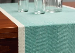 Lapuan Kankurit Finnischer Tischläufer Leinen Türkis Clearance