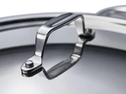 Silampos Flachkasserolle Edelstahl New