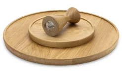 BREKA Flexibler Tortenständer Eichenholz Outlet