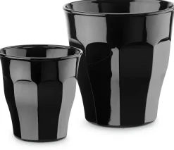 Duralex Französisches Kaffeeglas schwarz Hot