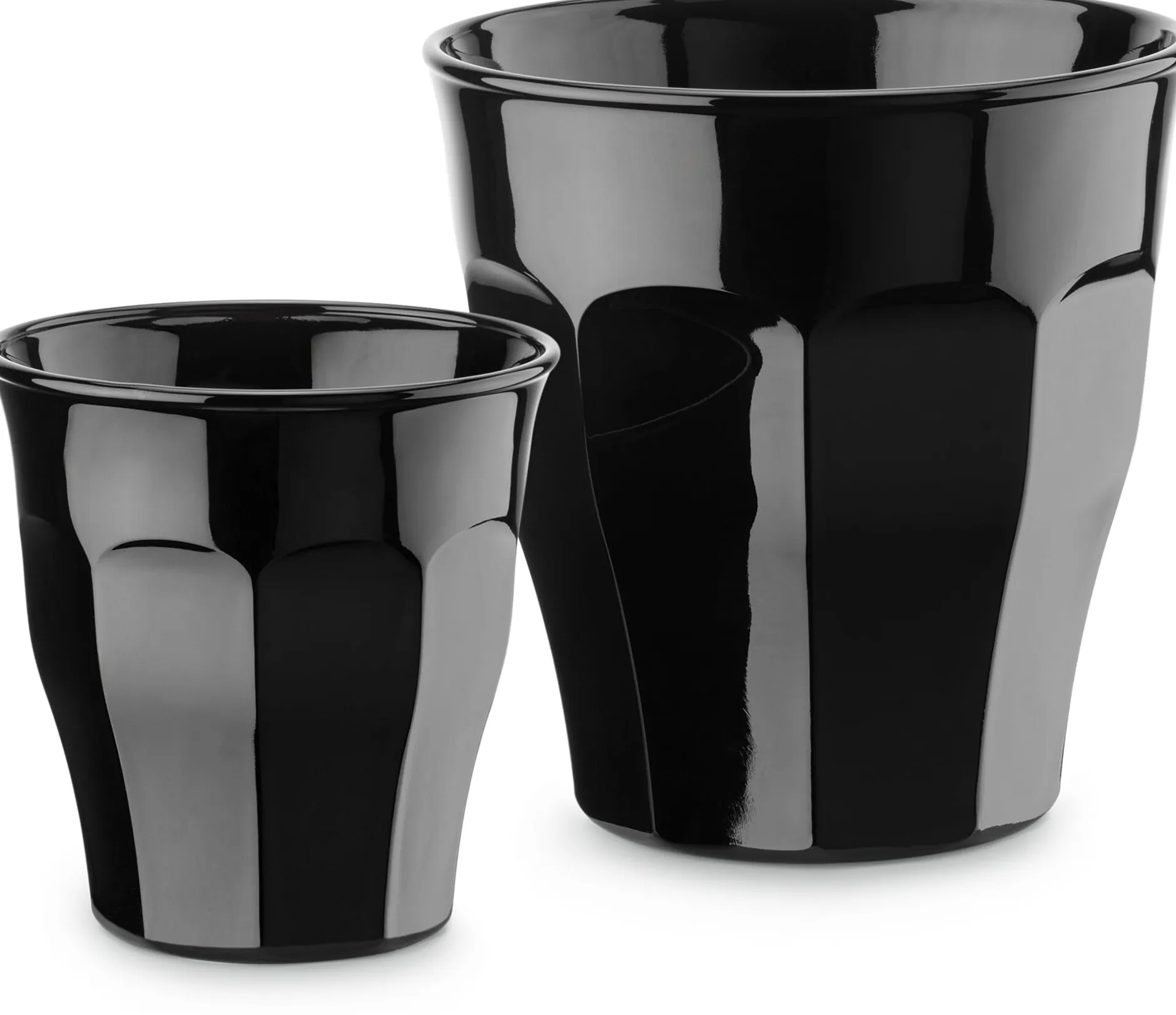 Duralex Französisches Kaffeeglas schwarz Hot