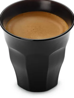 Duralex Französisches Kaffeeglas schwarz Clearance