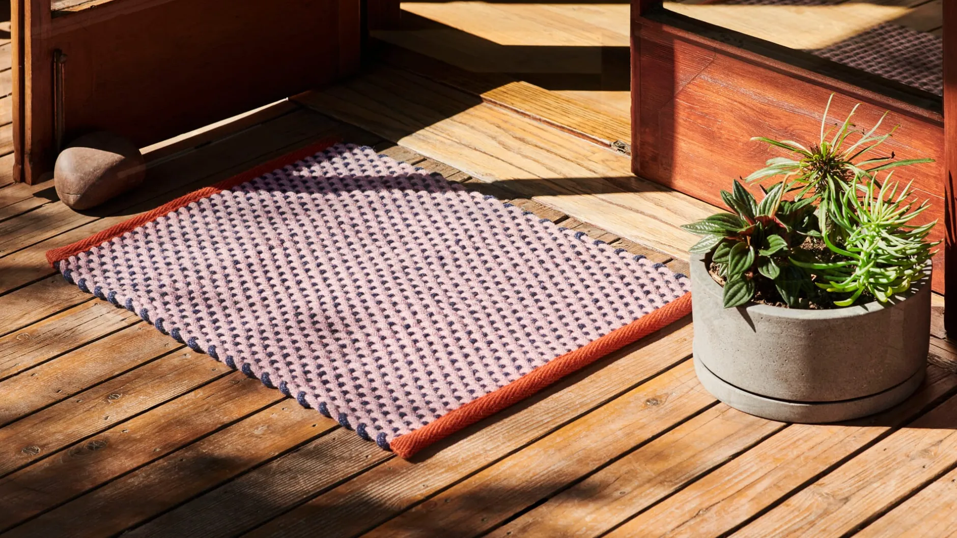 HAY Fußmatte Doormat Pink Online