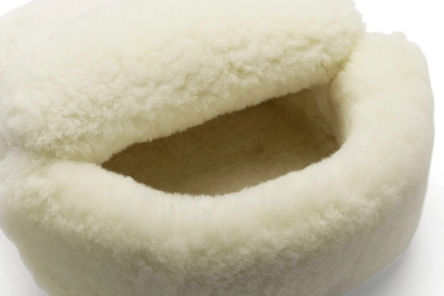 Hofbrucker Fußtasche Lammfell olivengegerbt Outlet