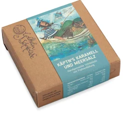 Goldhelm Schokoladen Manufaktur Ganache-Schokolade „Käptn’s Karamell und Meersalz“ Clearance