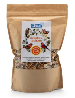 Claus Ganzjahres-Basisfutter für Gartenvögel Hot