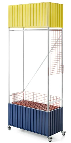 MAGAZIN Garderobengestell zu Container DS