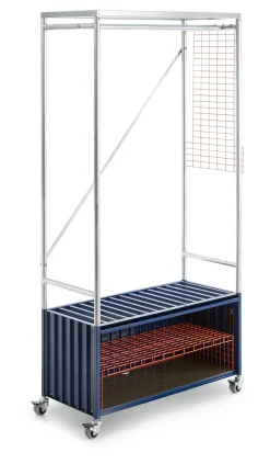 MAGAZIN Garderobengestell zu Container DS