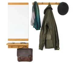 designimdorf Garderobenspiegel Eichenholz Sale