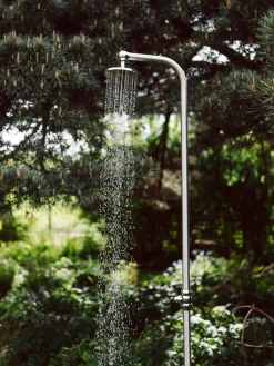 Fauquet Gartendusche Edelstahl Hot