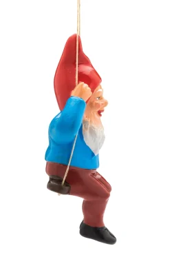 Zwergstatt Gräfenroda Gartenzwerg mit Schaukel Outlet