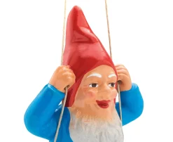 Zwergstatt Gräfenroda Gartenzwerg mit Schaukel Outlet