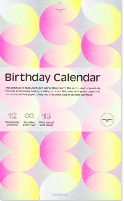 Herr & Frau Rio Geburtstagskalender Riso Outlet