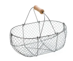 M.P.A. - Manufacture des Production Geflochtener Drahtkorb Hot