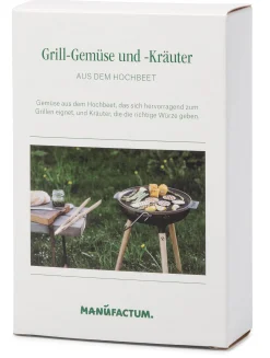 Manufactum Gemüse anbauen im Hochbeet - Gemüse und Kräuter zum Grillen Clearance