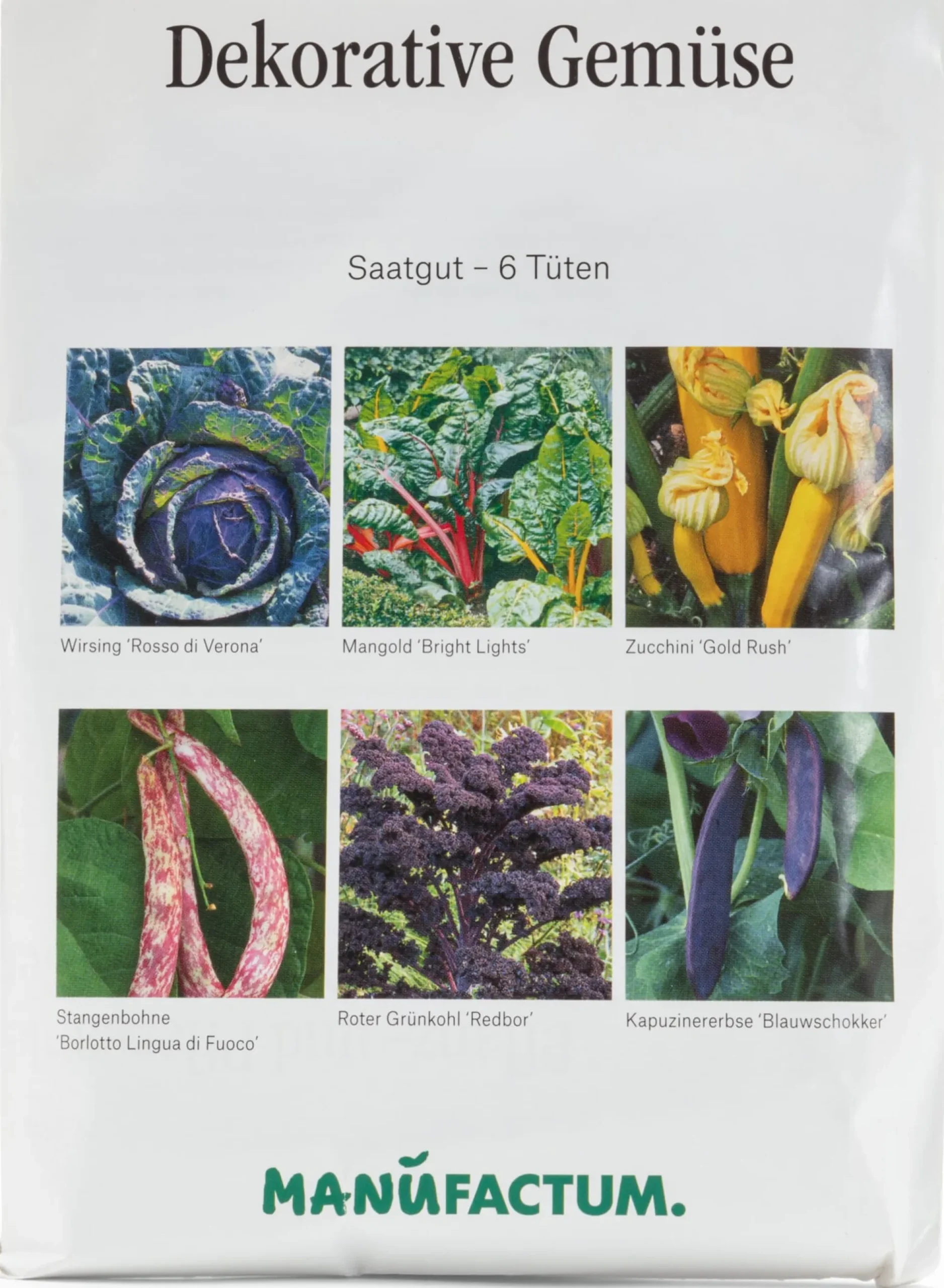 Manufactum Gemüsesamen Dekorative Gemüse Online
