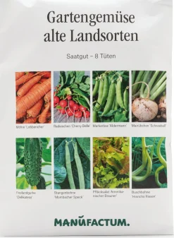 Manufactum Gemüsesamen Gartengemüse Alte Landsorten Sale