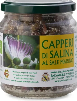 D'Amico Salvatore Gesalzene Bio-Kapern von Salina Sale