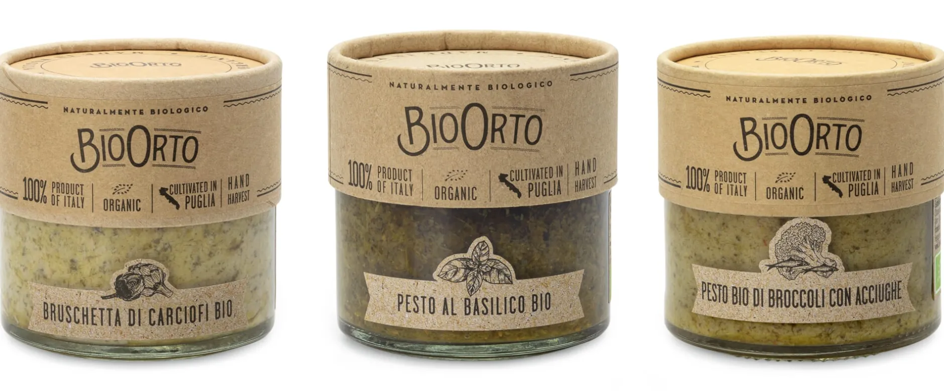 Bio Orto Geschenkset Bio-Pestos und Bio-Aufstrich Online