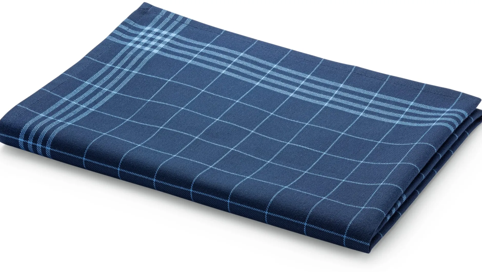 Leinenweberei Vieböck Geschirrtuch Baumwolle dunkelblau Hot