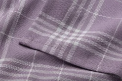 Leinenweberei Vieböck Geschirrtuch Baumwolle kariert Flieder Best