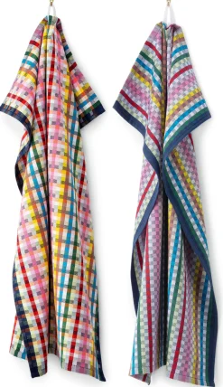 Kracht Geschirrtuch bunt kariert Discount