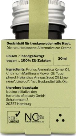 therefore beauty Gesichtsöl tob