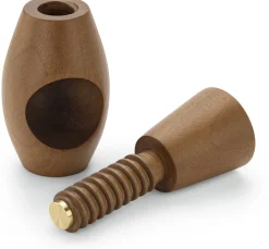 BREKA Gewinde-Nussknacker Walnussholz New