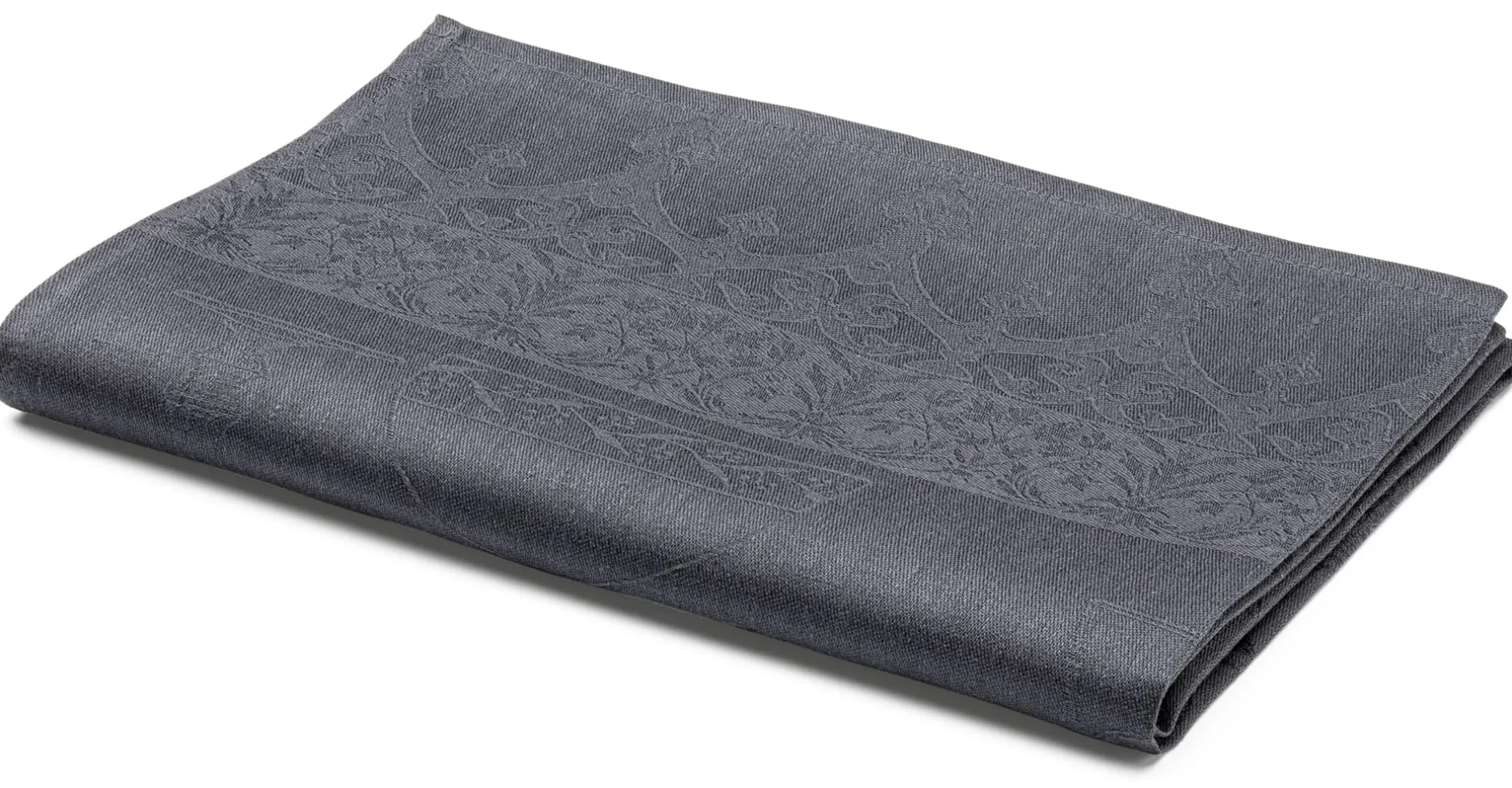 Le Jacquard Français Gläsertuch Leinen Jacquard Schiefergrau Outlet