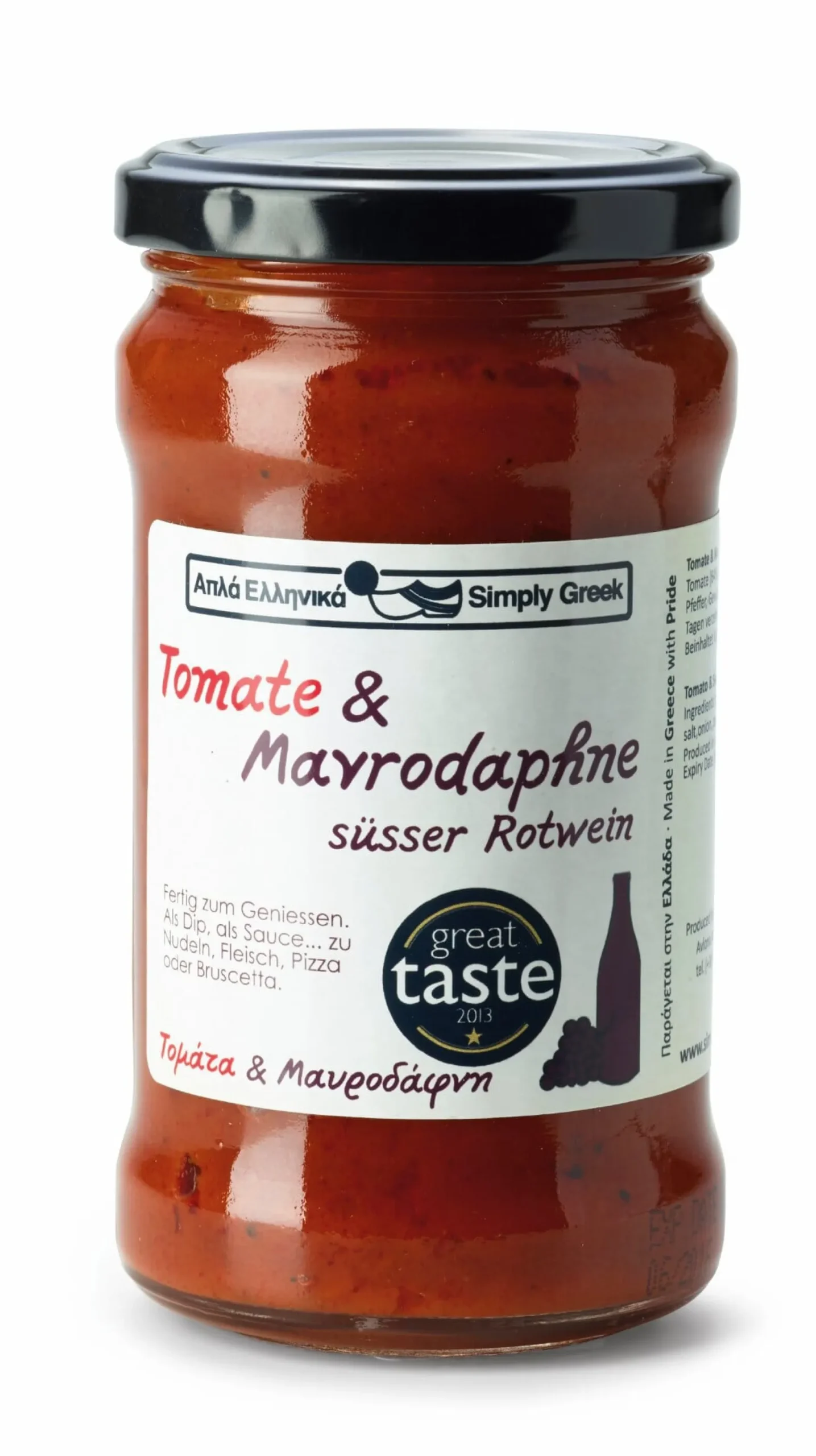 Filion A Journey of Taste Griechische Tomaten-Rotwein-Sauce Discount