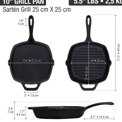 Victoria Grillpfanne Gusseisen Outlet