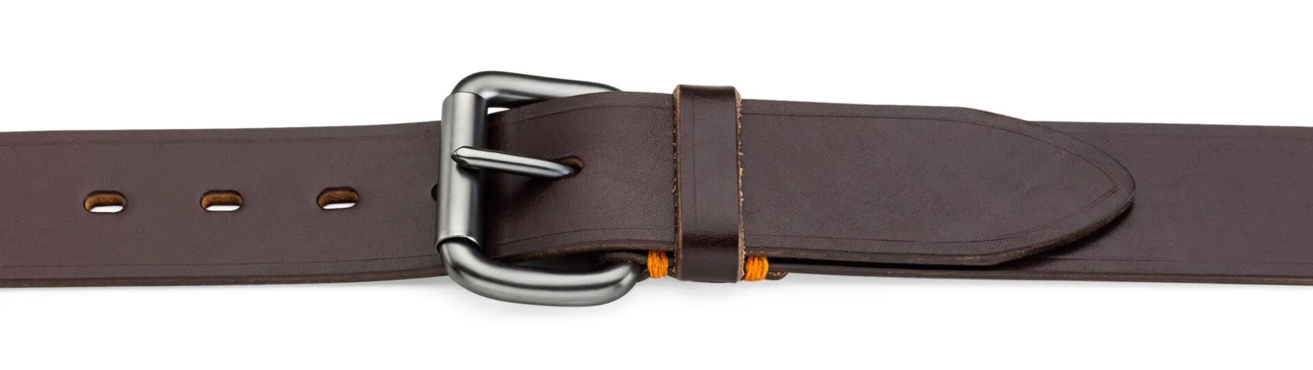 Ludwig Schröder Gürtel grubengegerbt Dunkelbraun Clearance